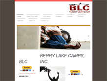Tablet Screenshot of blcyouthoutreach.org